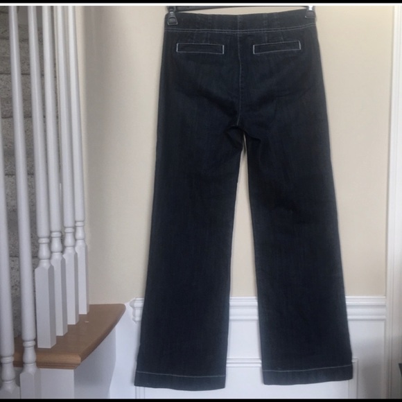 Nautica 4 sailor button wide leg jean regatta EUC - Picture 3 of 4